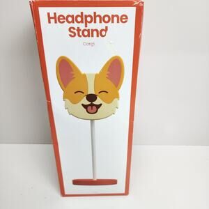 Corgi Puppy Dog Headphone Stand Perfect for Home, Office or Dorm Room NEW in Box